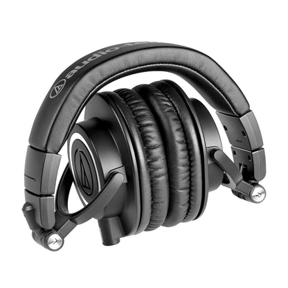 Audio-Technica Ath-M50X Wired Over Ear Headphones Without Mic (Black)