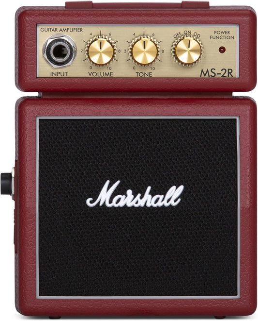 Marshall Amplification MS-2R Red Micro Guitar Amp