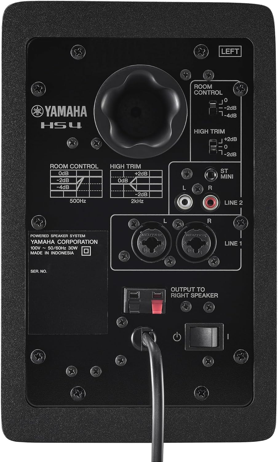 Yamaha HS4 Powered Studio Monitor in Black, Pair