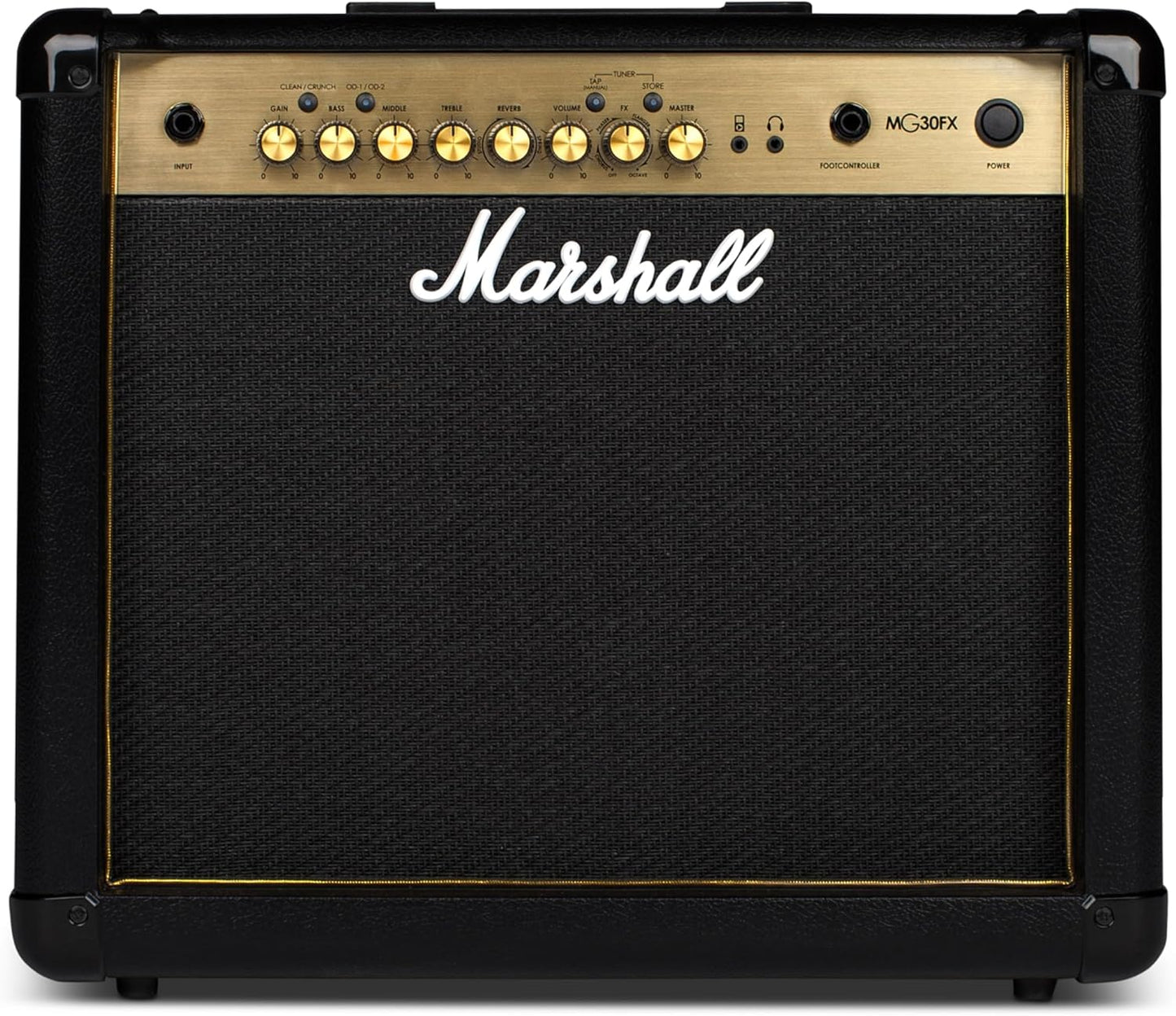 Marshall MG4 Carbon Series MG30GFX 30 Watt Guitar Combo Amplifier 1x10 Combo with 4 Programmable Channels, Effects, MP3 Input