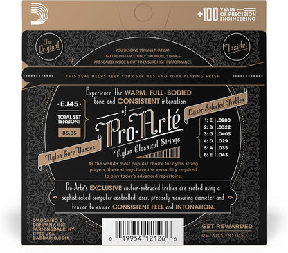 D'Addario EJ45 Classical String Set