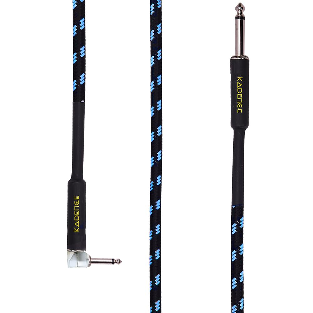 Kadence Instrument Cable Jack/Jack 90 degree 3M