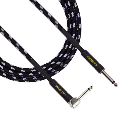 Kadence Instrument Cable Jack/Jack 90 degree 5M