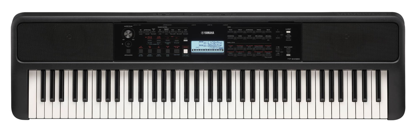 Yamaha PSR-EW320 Portable Keyboard With 76 Keys