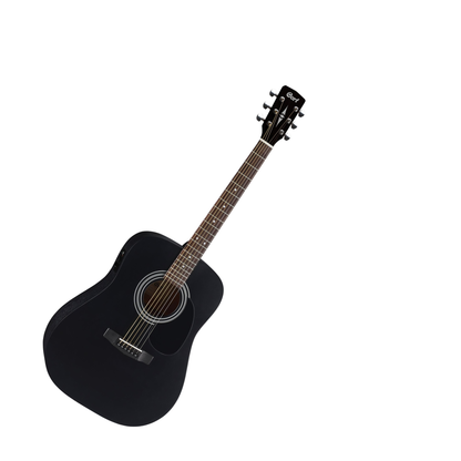 Cort AD810E BKS, 6 Strings Semi-Acoustic Guitar