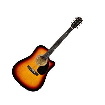 Fender SA-105CE SunBurst Semi-Acoustic Guitar