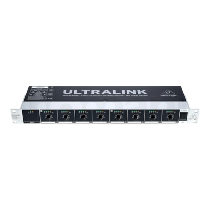 Behringer DS2800 Professional 2-Input 8-Output Distribution Splitter
