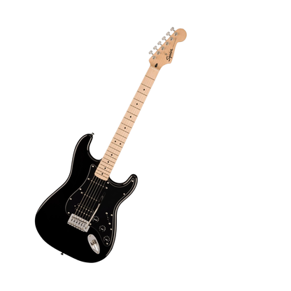 Fender Squier Sonic Stratocaster Electric Guitar - HSS/Black/Maple