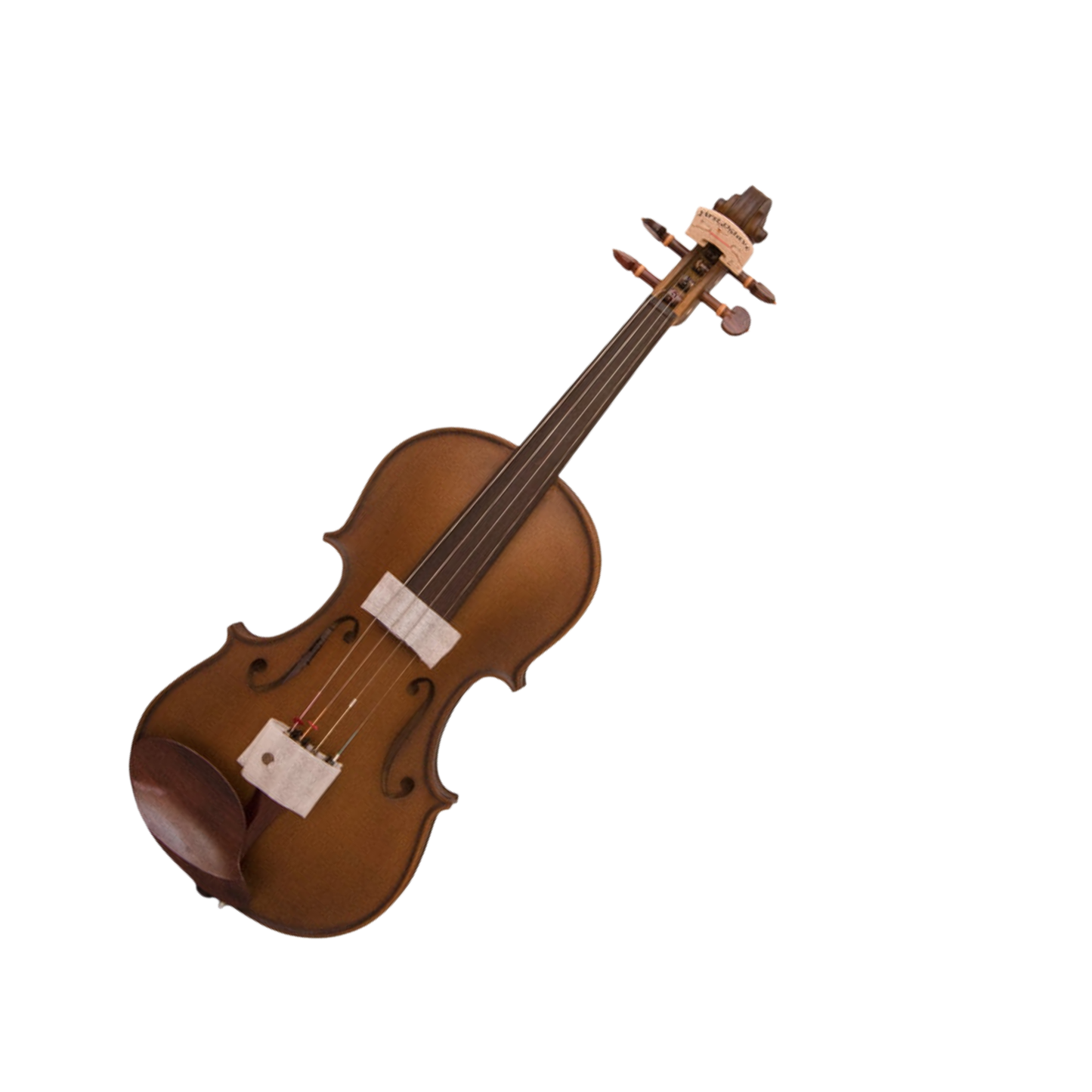 FirstOctave Maple Dotted Model Violin Dark Brown Matt