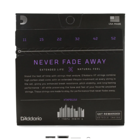 D'ADDARIO Acoustic XTAPB1152 Guitar String