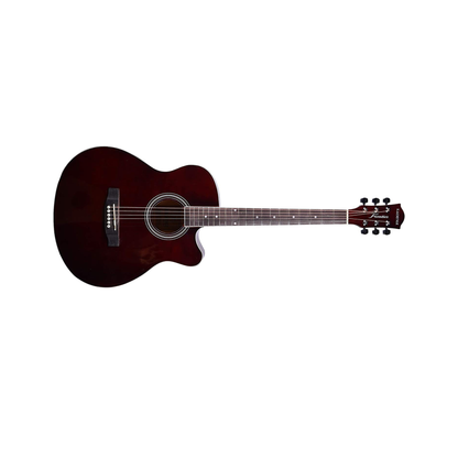 Kadence Frontier Red Wine Acoustic Guitar