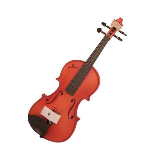 FirstOctave Special Maple Striped Model Violin Red Matt
