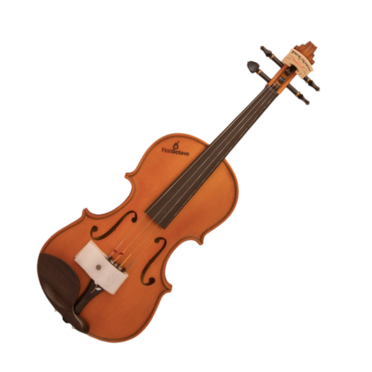 FirstOctave Maple Striped Model Violin Light Brown Matt