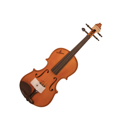 FirstOctave Special Maple Striped Model Violin Light Brown Matt