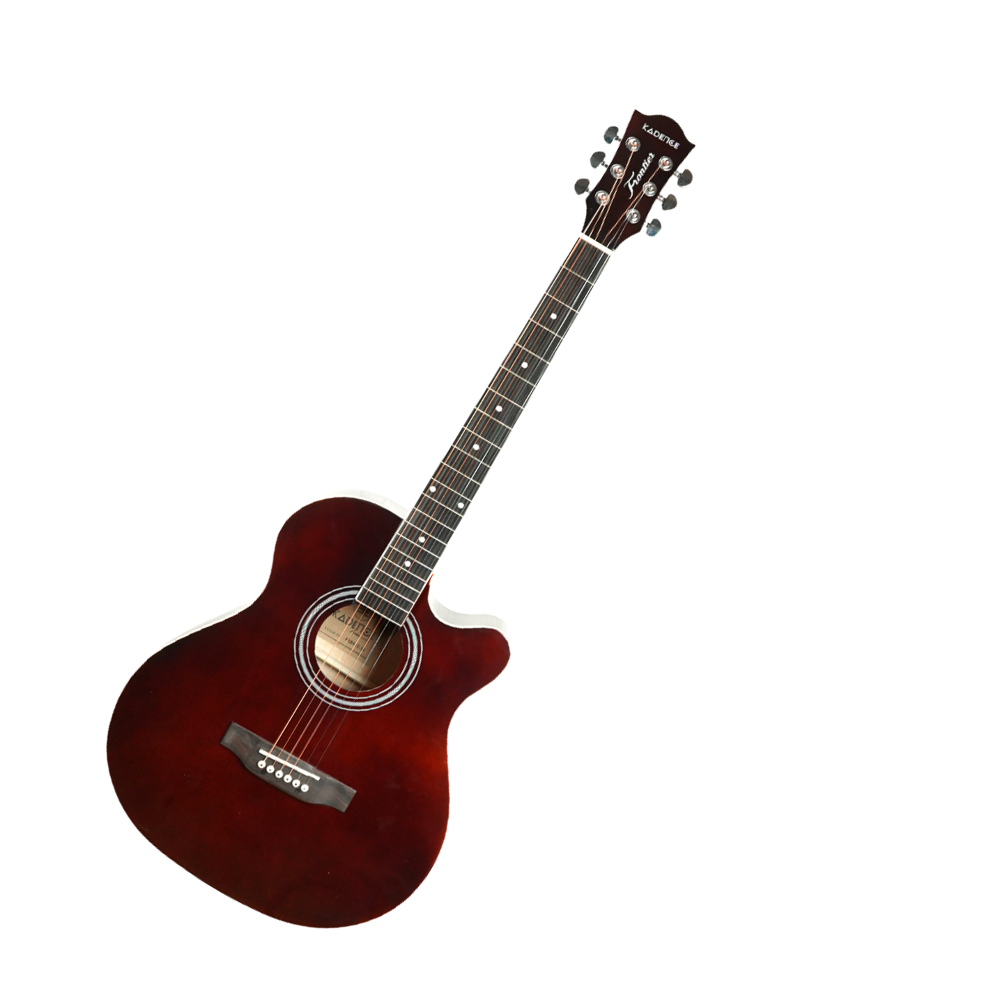 Kadence Frontier Red Wine Matt Acoustic Guitar