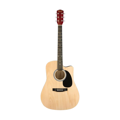 Fender Squier SA-150C Natural Acoustic Guitar Cutaway