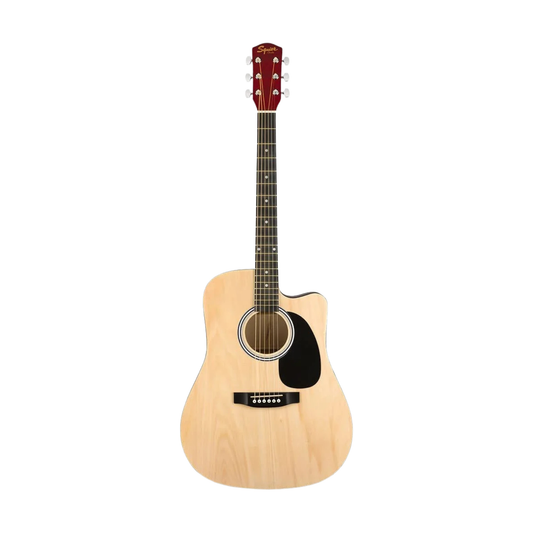 Fender Squier SA-150C Natural Acoustic Guitar Cutaway