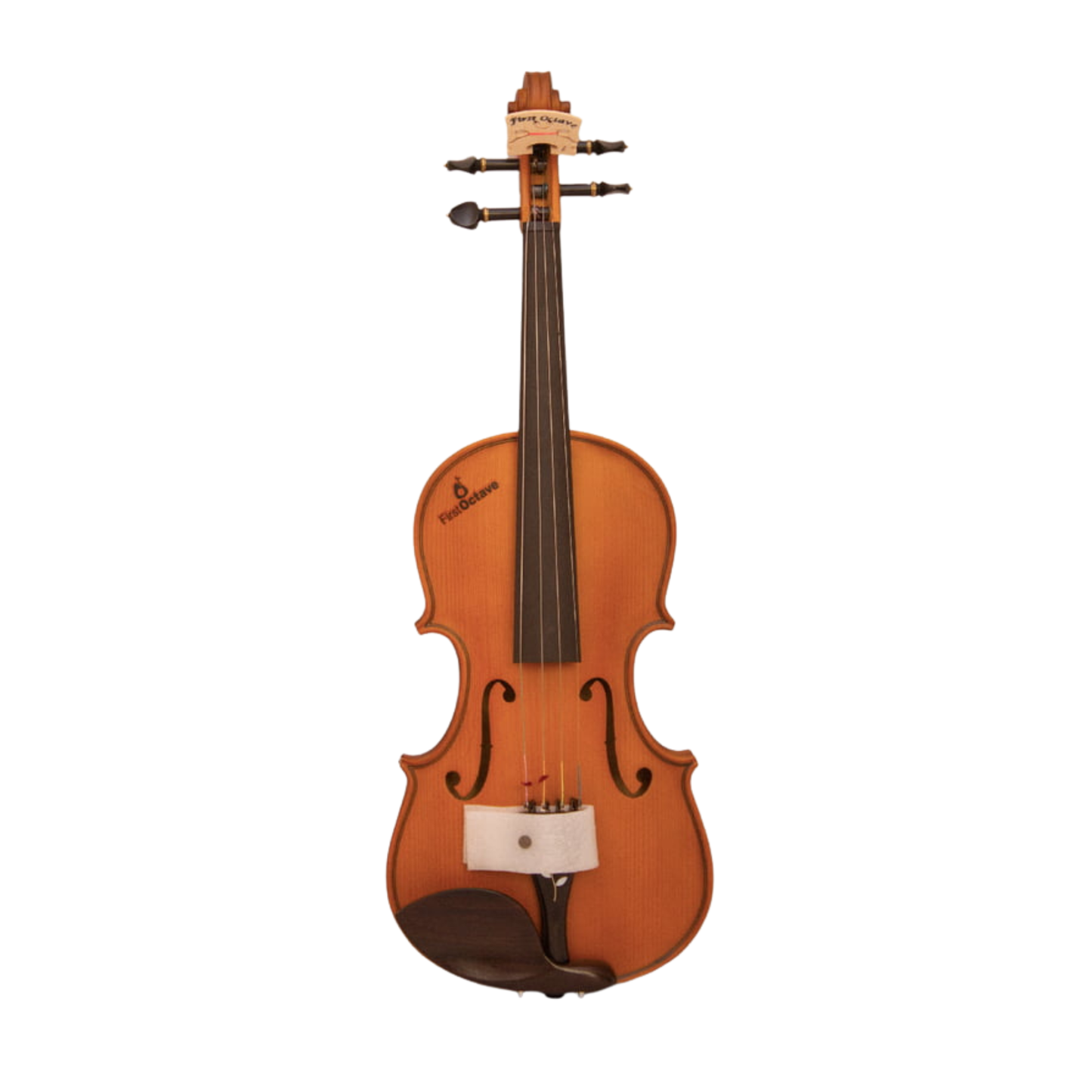 FirstOctave Special Maple Striped Model Violin Light Brown Matt