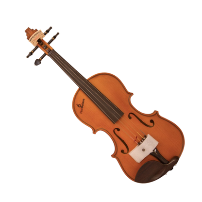 FirstOctave Maple Striped Model Violin Light Brown Matt