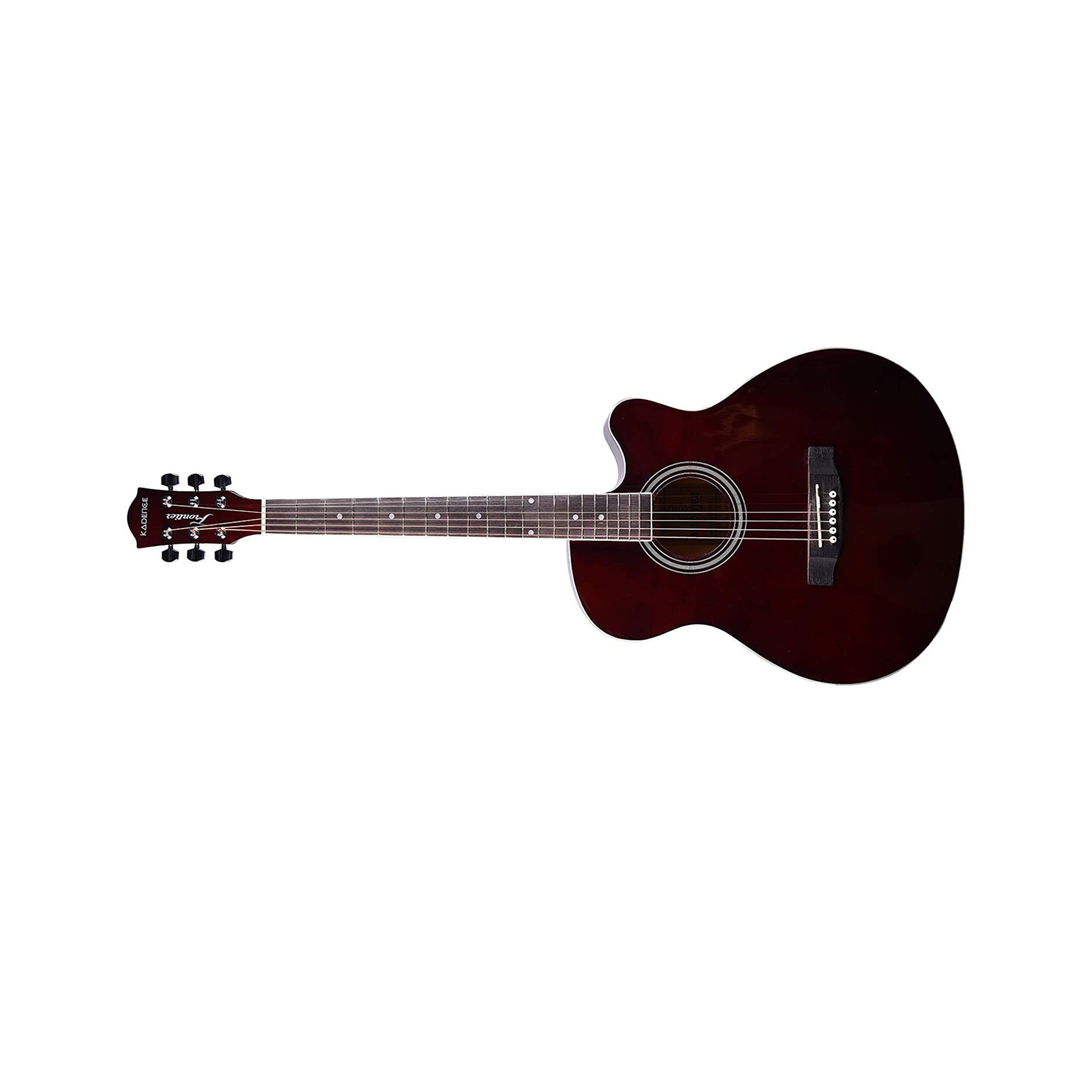 Kadence Frontier Red Wine Acoustic Guitar