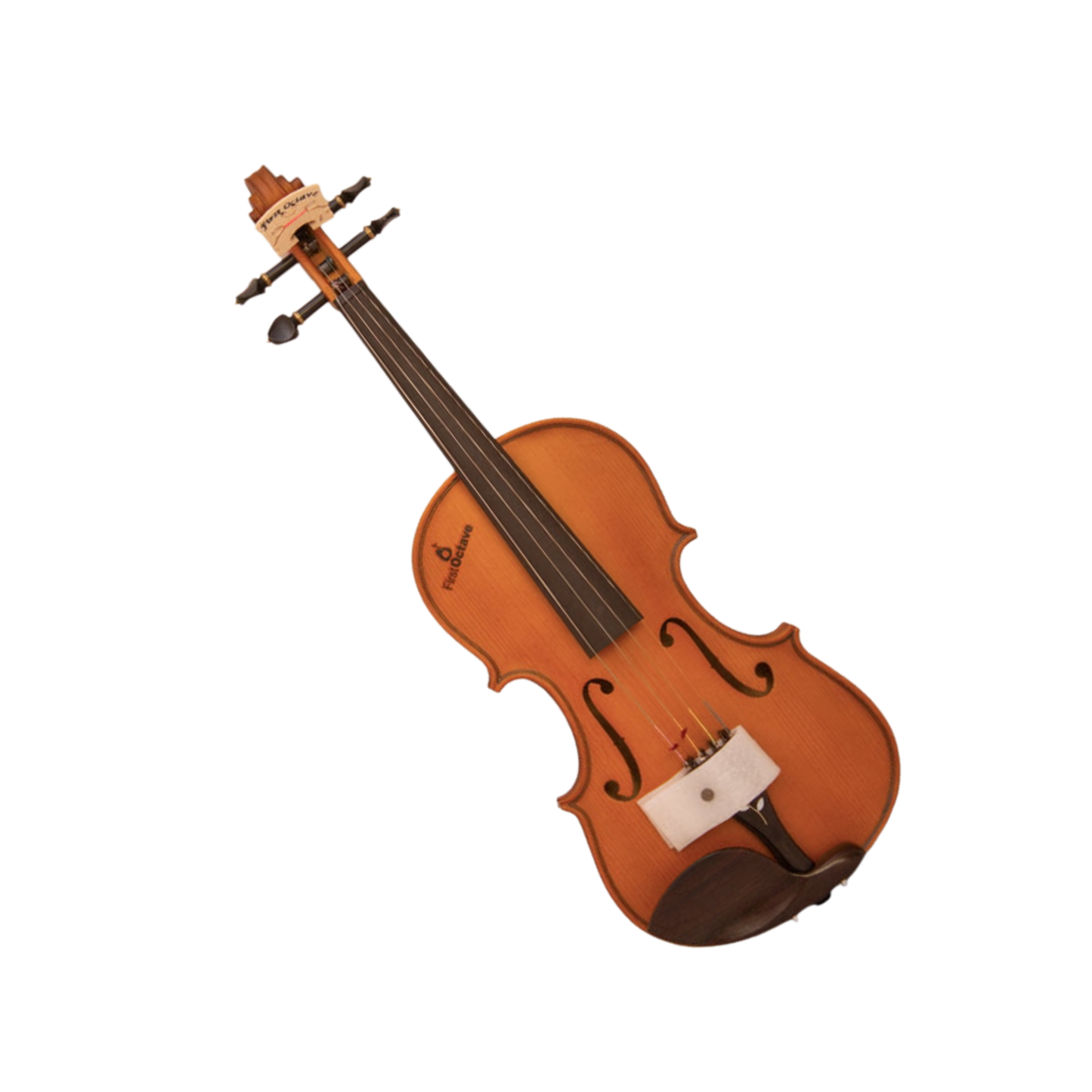FirstOctave Special Maple Striped Model Violin Light Brown Matt
