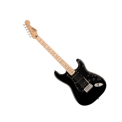 Fender Squier Sonic Stratocaster Electric Guitar - HSS/Black/Maple