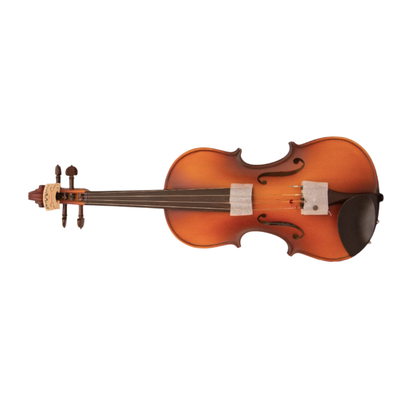FirstOctave Special Maple Striped Model Violin Light Brown Glossy