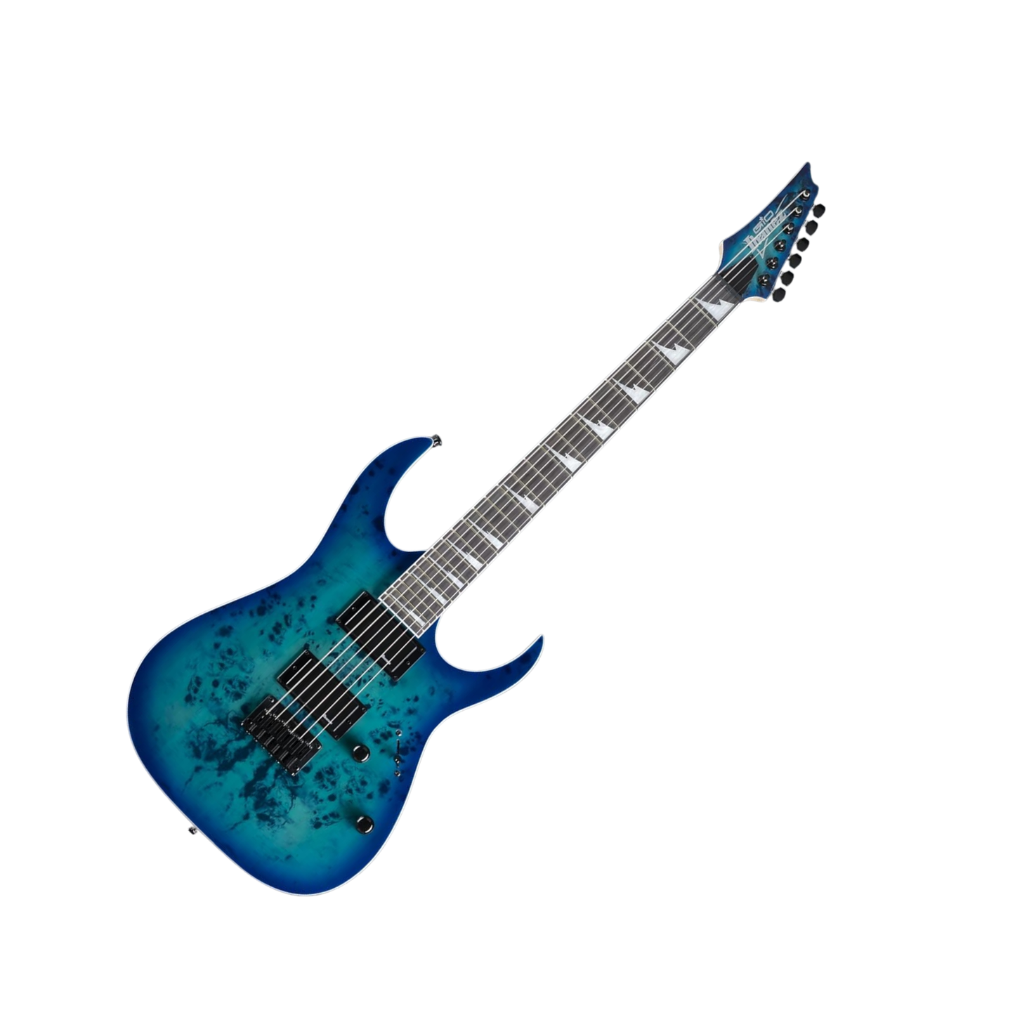 Ibanez GRGR221PA RG Gio Series Electric Guitar Aqua Burst