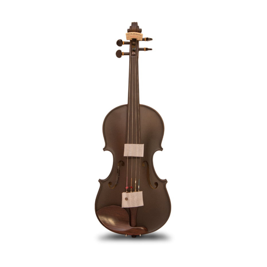 FirstOctave Special Maple Dotted Model Violin Dark Chocolate Matt