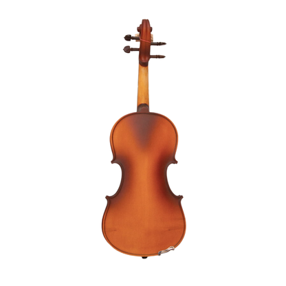 FirstOctave Special Maple Striped Model Violin Light Brown Glossy