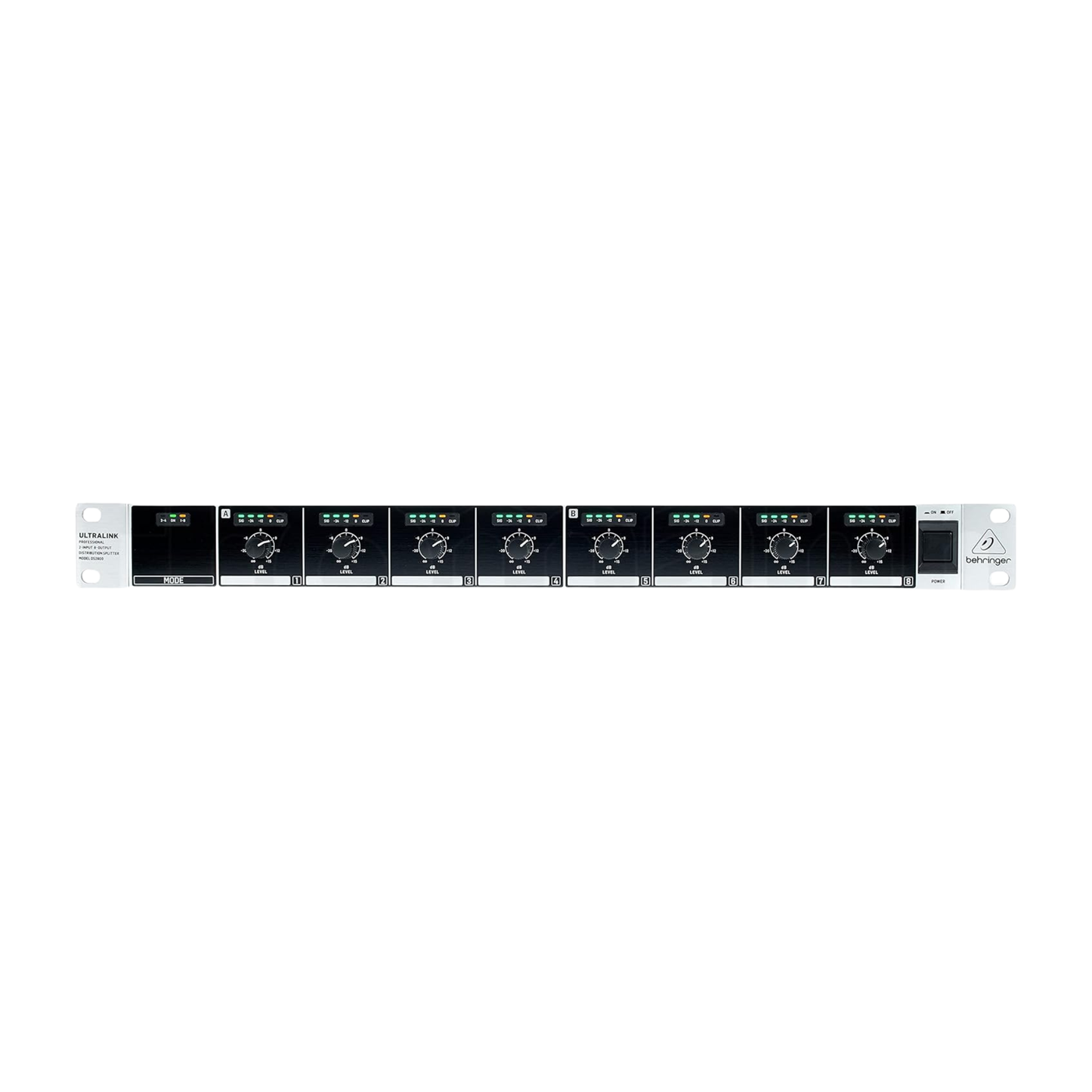 Behringer DS2800 Professional 2-Input 8-Output Distribution Splitter