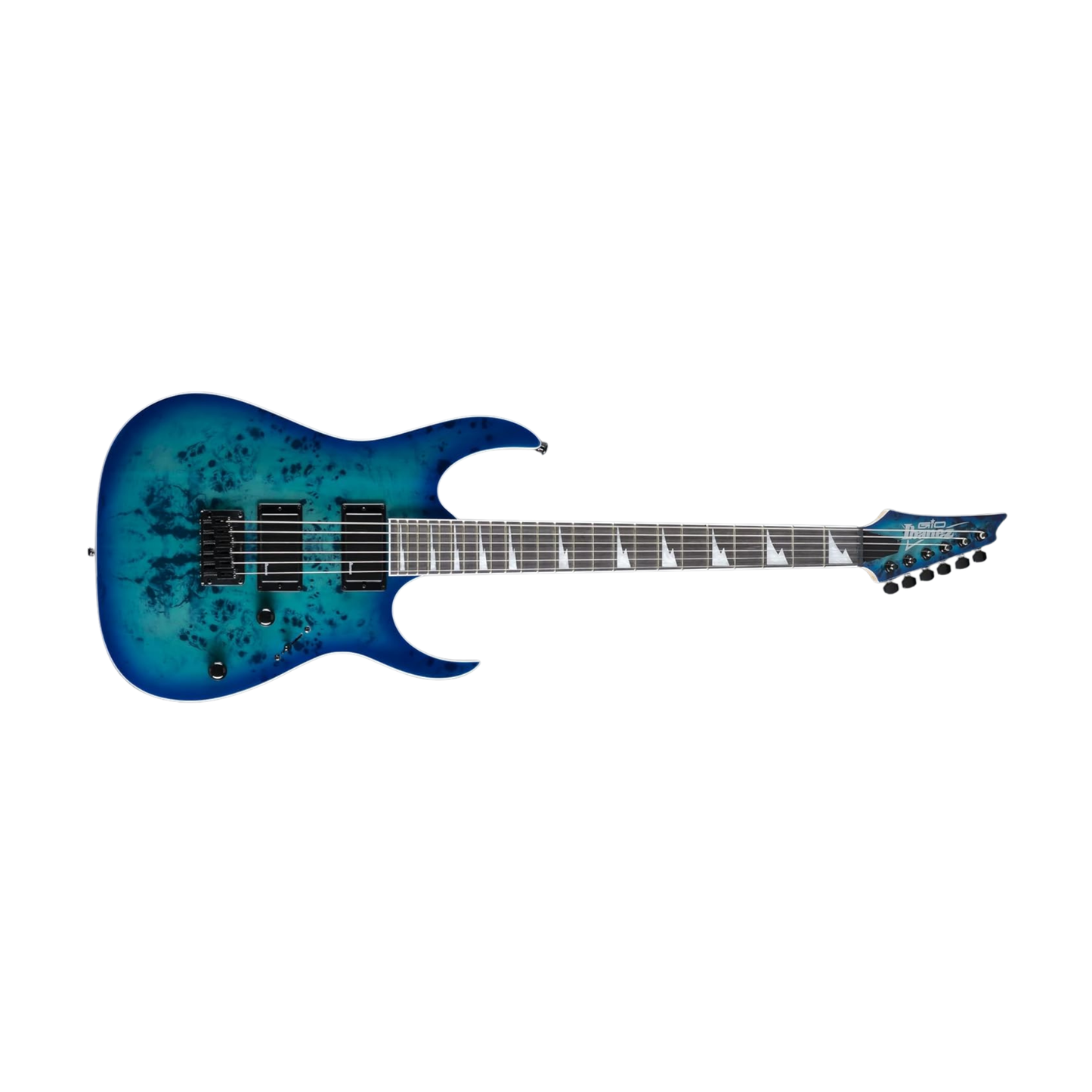 Ibanez GRGR221PA RG Gio Series Electric Guitar Aqua Burst