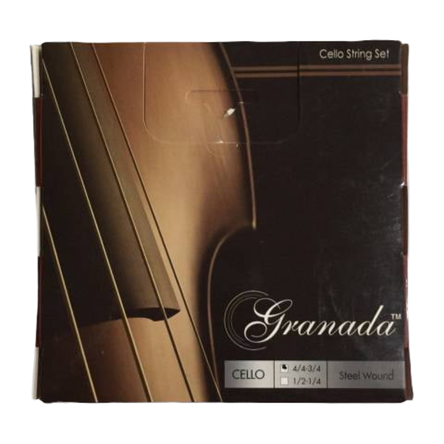 GRANADA CELLO STRING SET STEEL MC-4/4-3/4