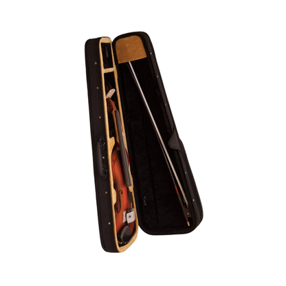 FirstOctave Student Model Violin 3/4 Light Brown Matt