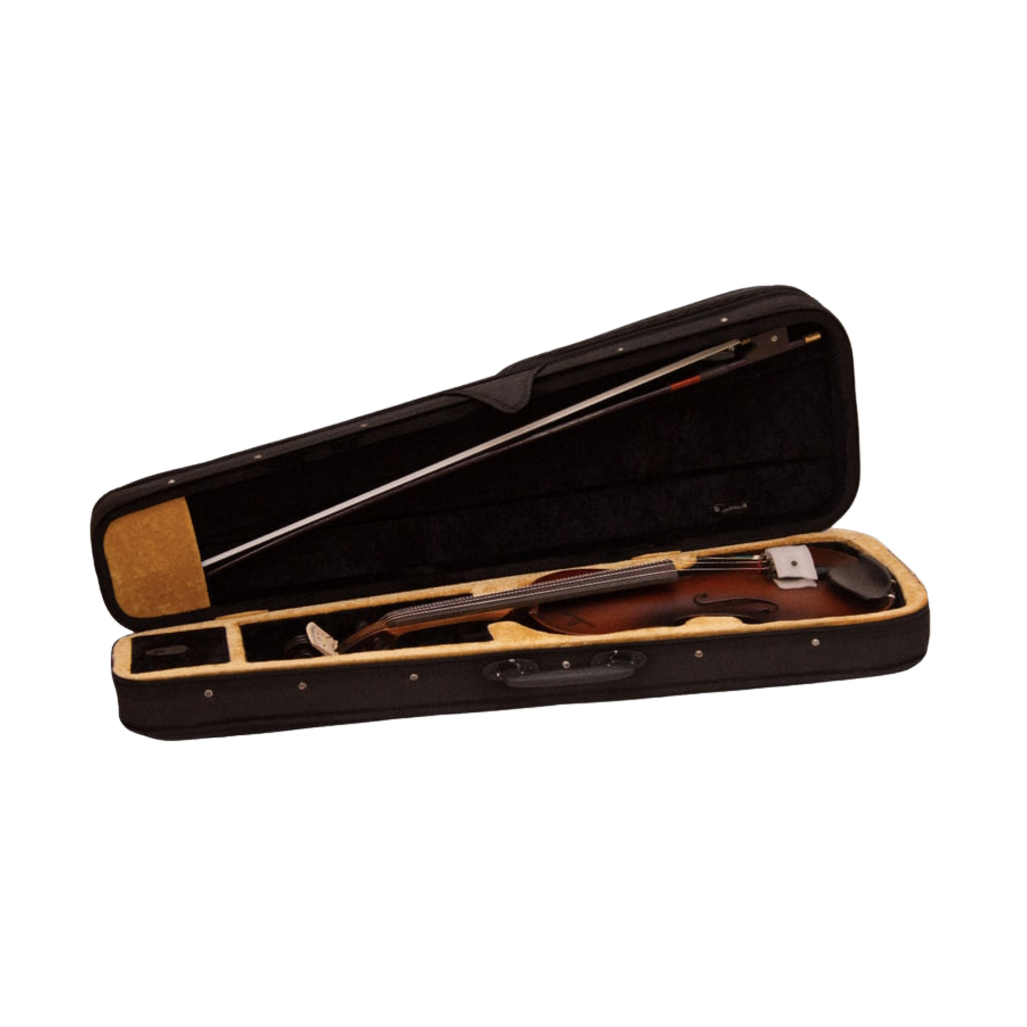 FirstOctave Student Model Violin Dark Brown Matt Left handed