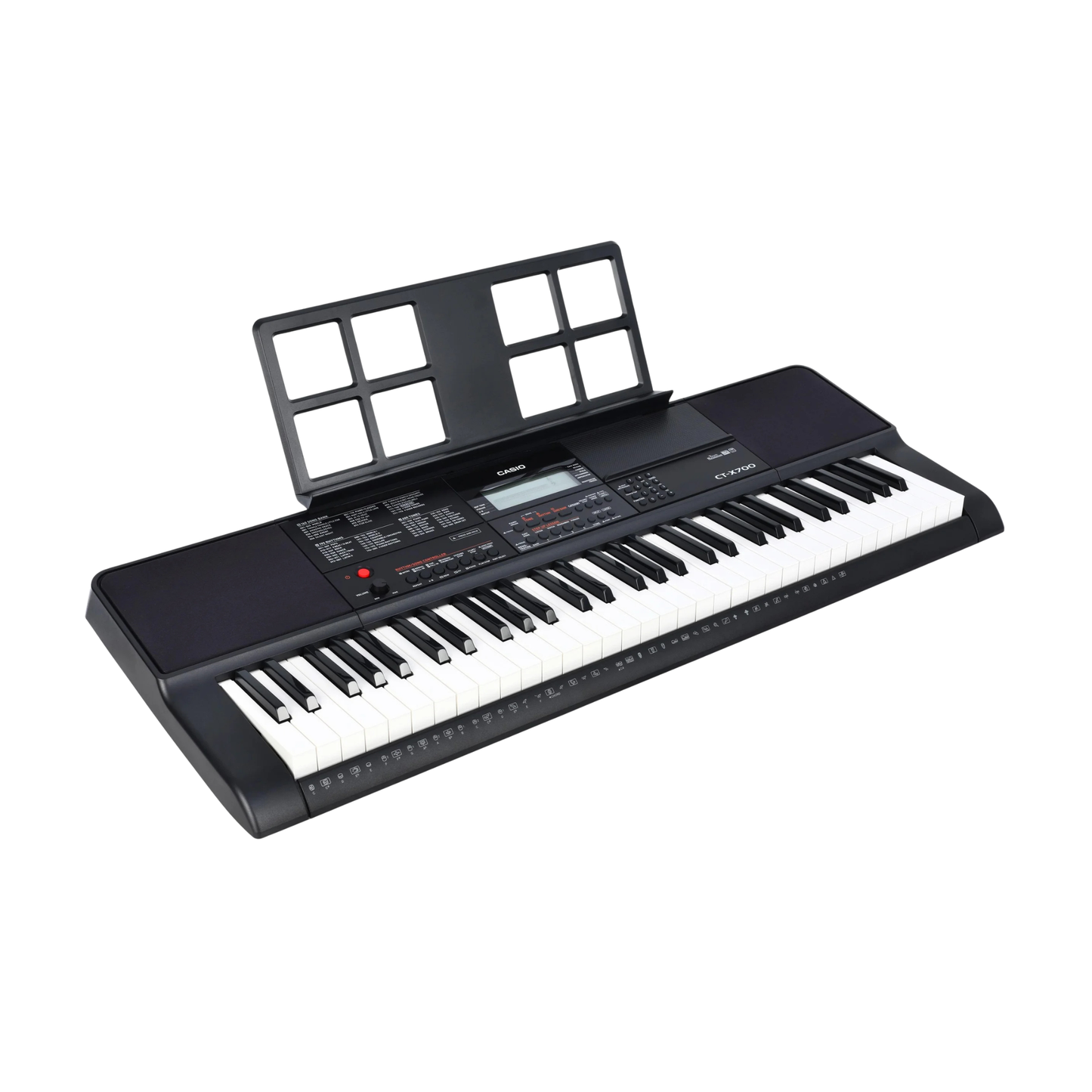 Casio CT-X700 61-Key Portable Keyboard, Black