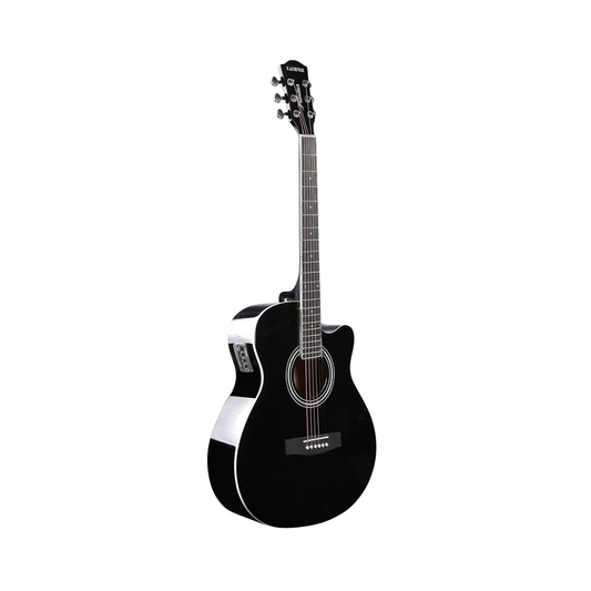 Kadence Frontier Series Black Acoustic Guitar