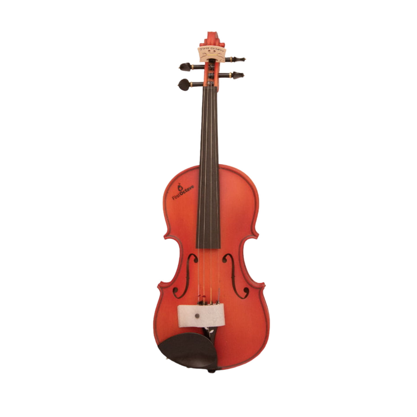 FirstOctave Maple Striped Model Violin Red Matt