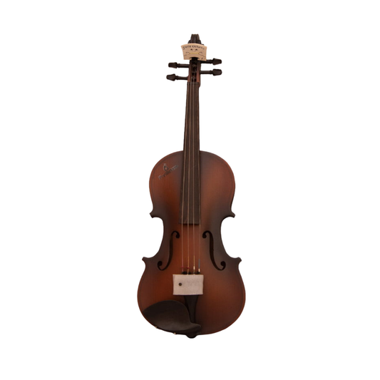 FirstOctave Student Model Violin Dark Brown Matt Left handed