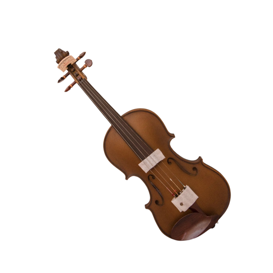 FirstOctave Special Maple Dotted Model Violin Dark Brown Matt