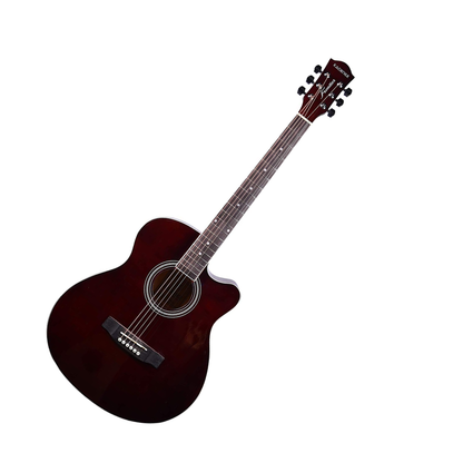 Kadence Frontier Red Wine Acoustic Guitar