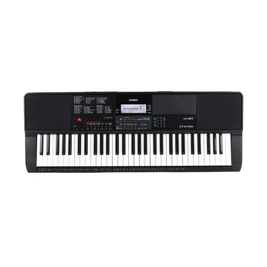 Casio CT-X700 61-Key Portable Keyboard, Black