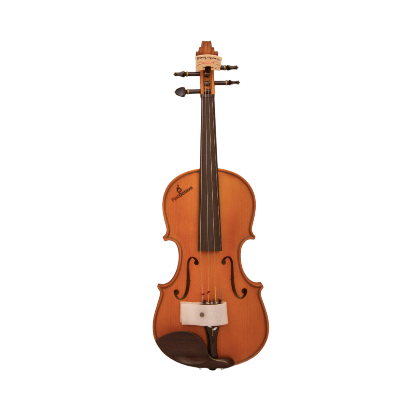 FirstOctave Maple Striped Model Violin Light Brown Matt