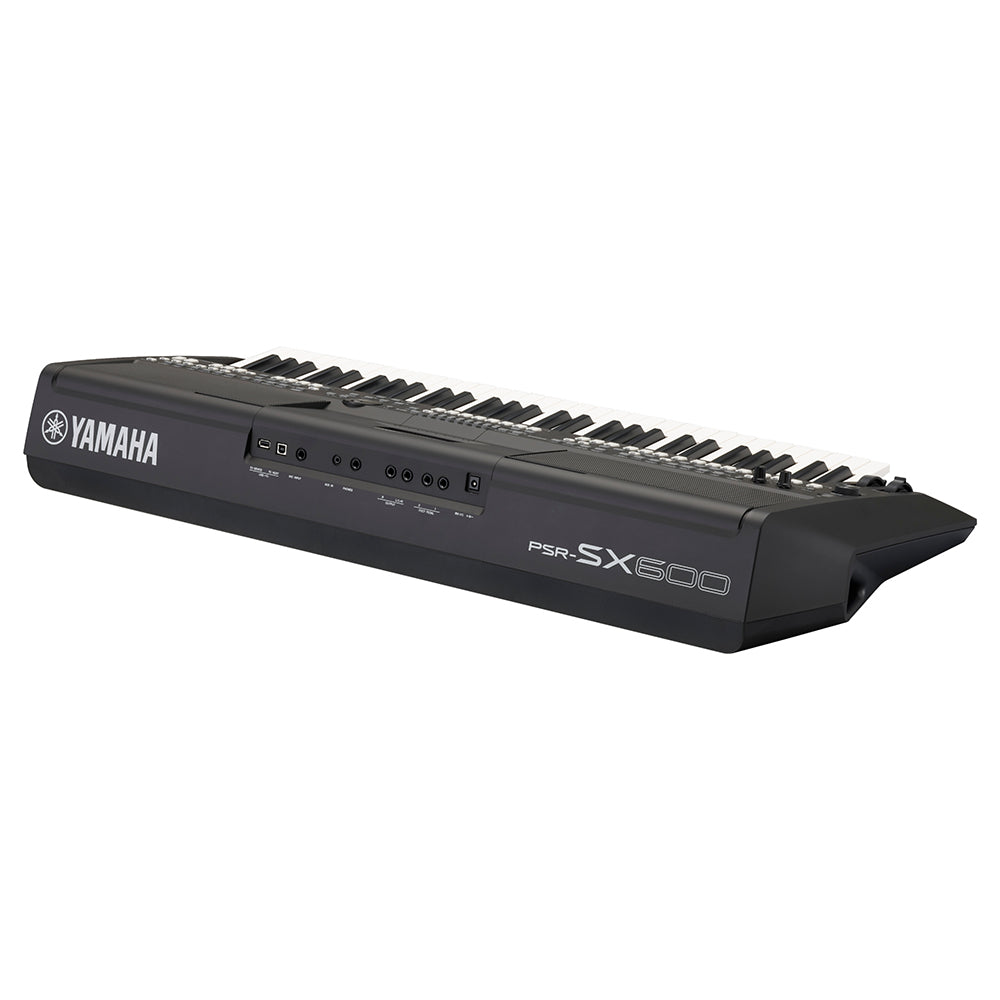 Yamaha PSR-SX600 Arranger Digital Workstation keyboard With Blueberry Case
