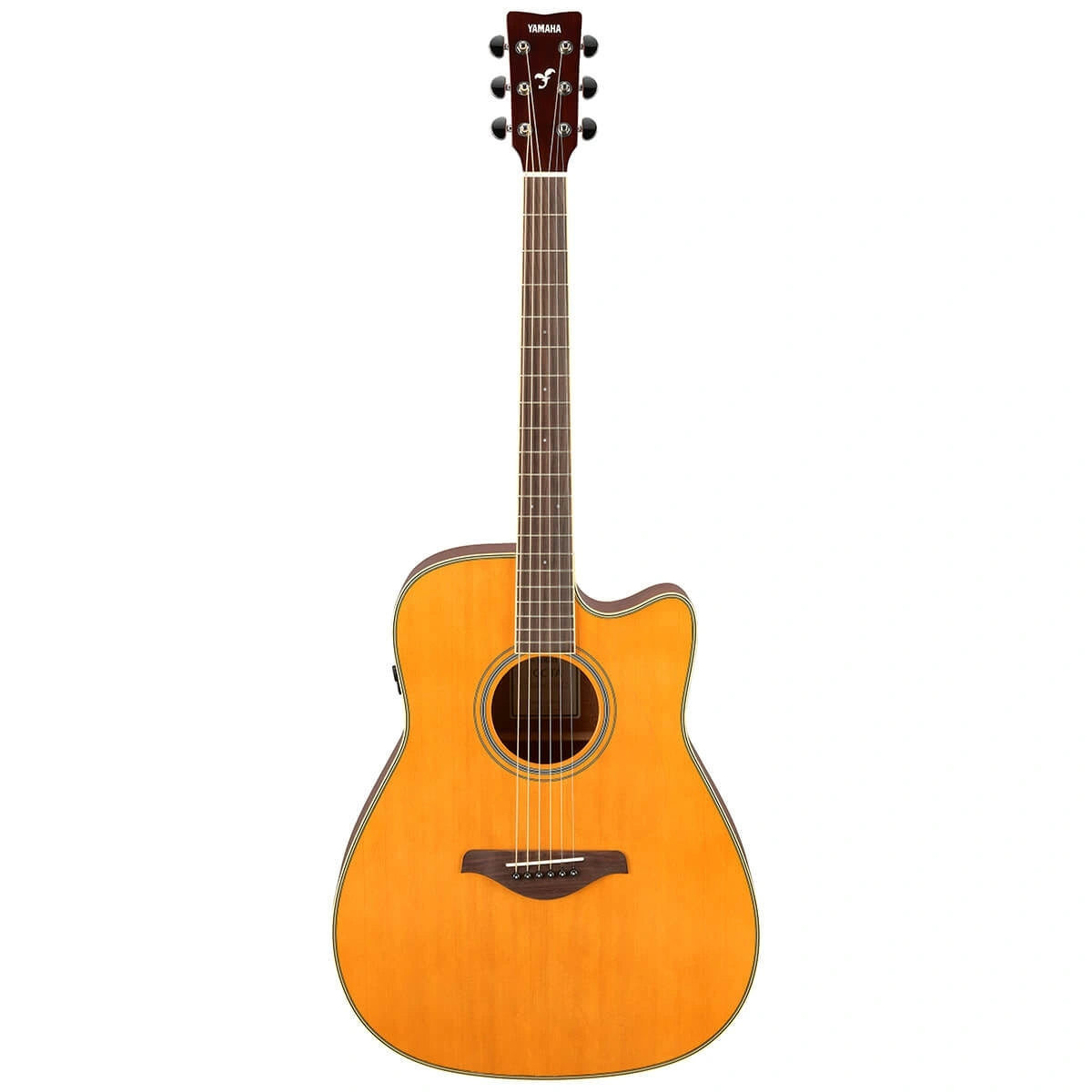 Yamaha FGC-TA Vintage Tint Trans Acoustic Guitar