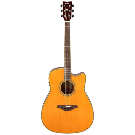 Yamaha FGC-TA Vintage Tint Trans Acoustic Guitar