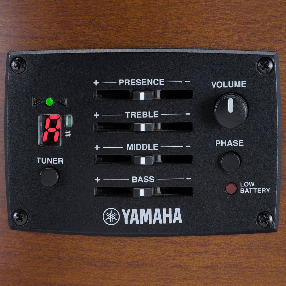 Yamaha FSX400 Natural Satin Semi-Acoustic Guitar