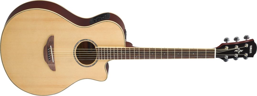 Yamaha Thin Body Acoustic-Electric Guitar