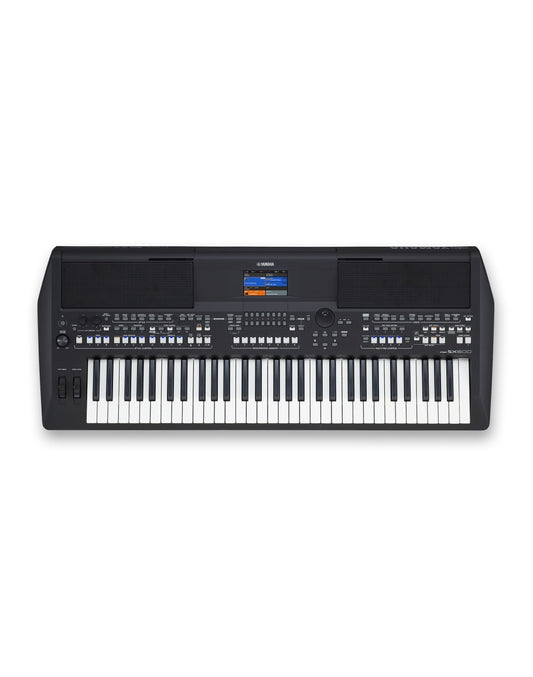 Yamaha PSR-SX600 Arranger Digital Workstation keyboard With Blueberry Case