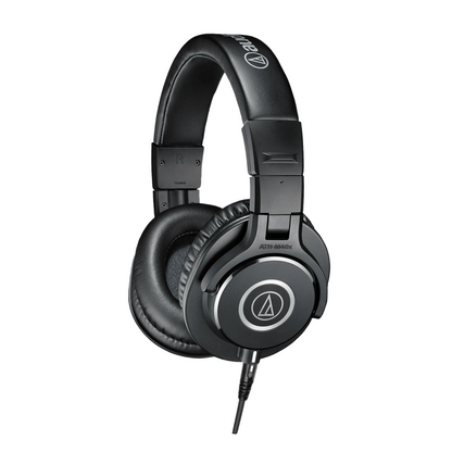 Audio-Technica Ath-M40X Wired Over Ear Headphones Without Mic (Black)